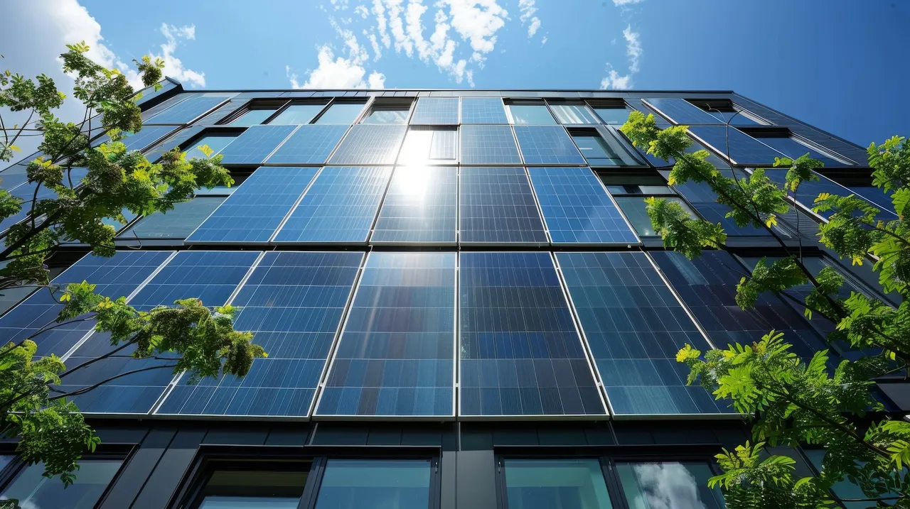 Photovoltaik an Fassaden: Eine vielversprechende Option für grüne Immobilien